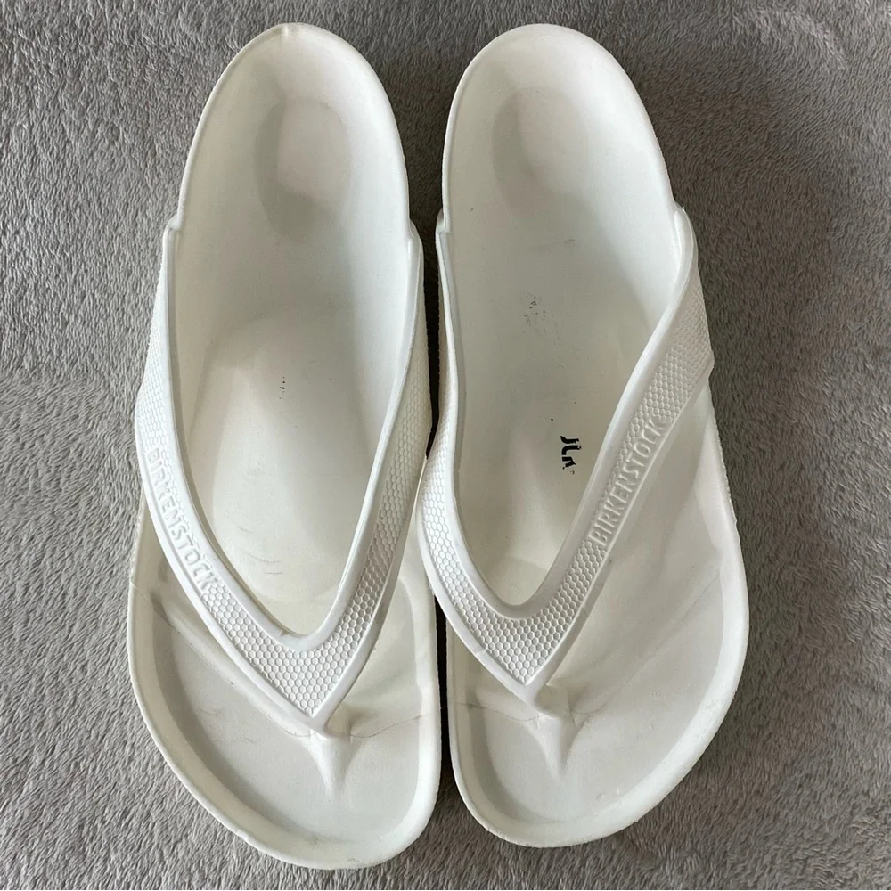 Birkenstock Honolulu EVA Women's Flip Flop Sandal Size 10 EU 41 White Foam Beach